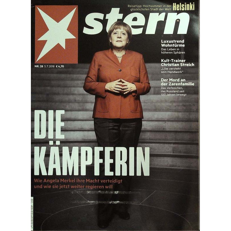 stern Heft Nr.28 / 5 Juli 2018 - Die Kämpferin