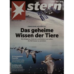 stern Heft Nr.34 / 16 August 2018 - Das geheime Wissen der Tiere