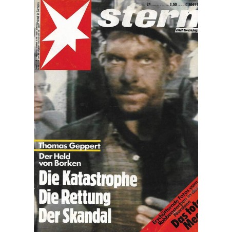 stern Heft Nr.24 / 9 Juni 1988 - Der Held von Borken