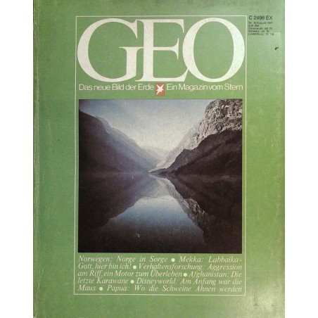 Geo Nr. 8 / August 1977 - Norwegen