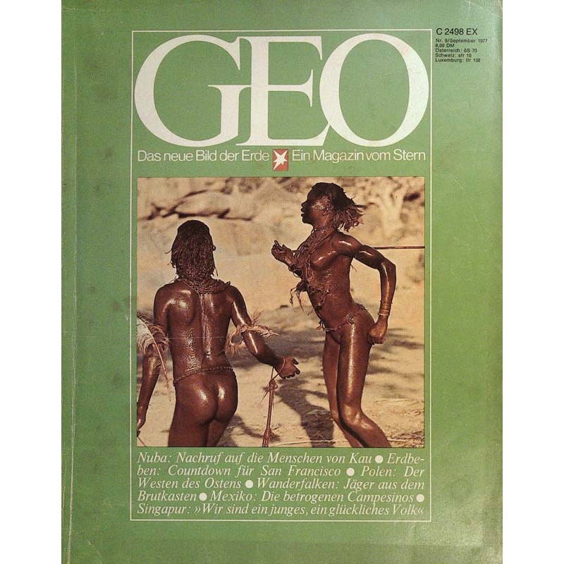 Geo Nr. 9 / September 1977 - Nuba