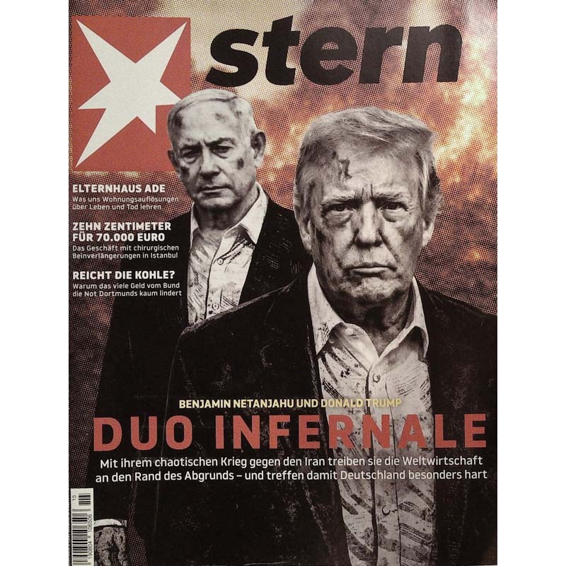 stern Heft Nr.15 / 9 April 2026 - Duo Infernale