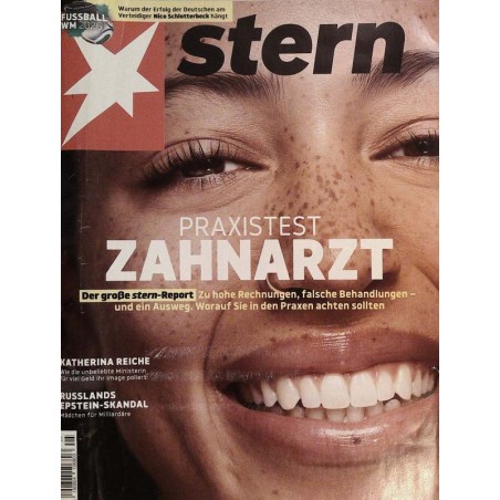 stern Heft Nr.25 / 18 Juni 2026 - Praxistest Zahnarzt