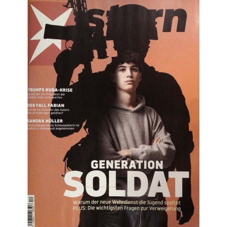 stern Heft Nr.12 / 19 März 2026 - Generation Soldat