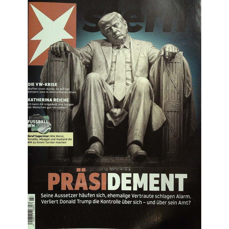 stern Heft Nr. 27 / 2 Juli 2026 - Präsidement!