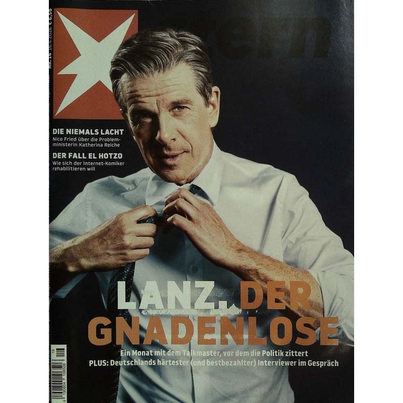 stern Heft Nr. 16 / 16 April 2026 - Lanz, der Gnadenlose