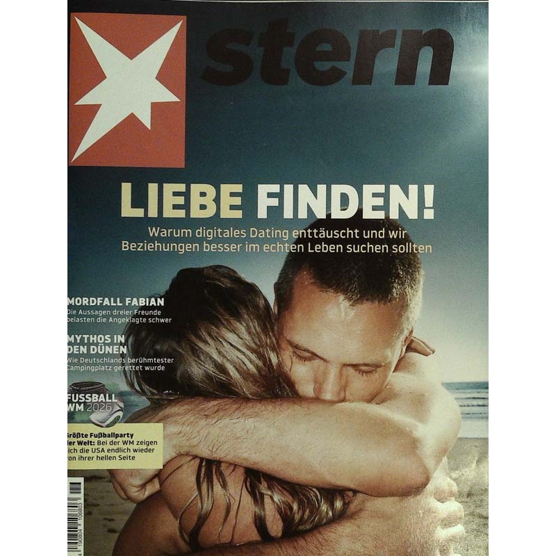 stern Heft Nr. 26 / 25 Juni 2026 - Liebe finden!
