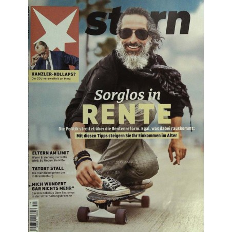 stern Heft Nr. 19 / 7 Mai 2026 - Sorglos in Rente!