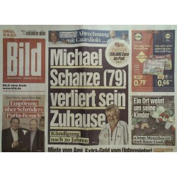 Bildzeitung Samstag, 10 Oktober 2026 - Michael Schanze