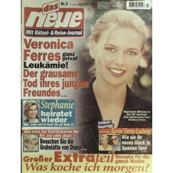 Das neue Nr.3 / 10 Januar 1998 - Veronica Ferres privat