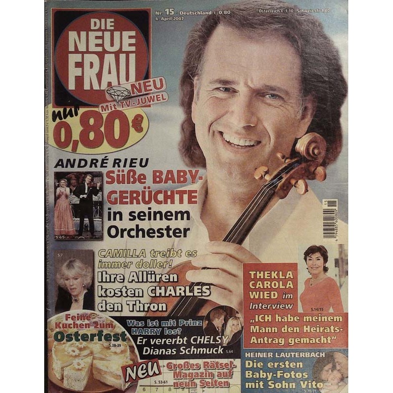 Die neue Frau Nr.15 / 4 April 2007 - André Rieu