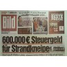 Bildzeitung Donnerstag, 15 Oktober 2026 - 600.000 € Steuergeld