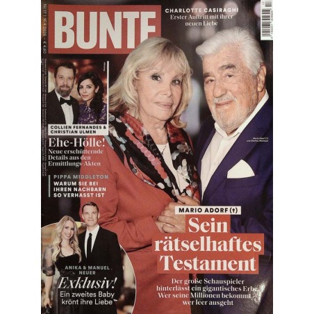 BUNTE Nr.17 / 16 April 2026 - Mario Adorf