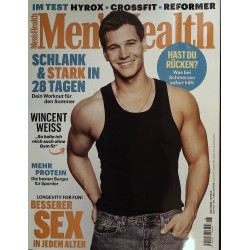 Mens Health Juni 2026 - Wincent Weiss ohne Gym!