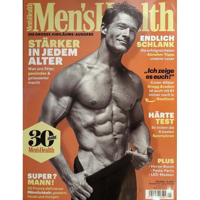 Mens Health Mai 2026 - Gregg Avedon