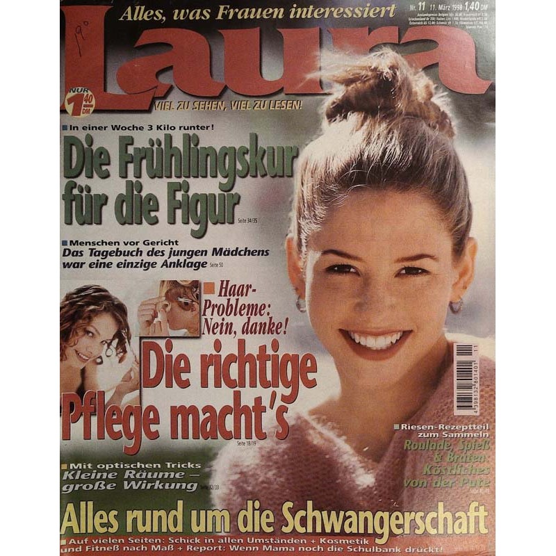 Laura Nr.11 / 11 März 1998 - Haar-Probleme: Nein, danke!