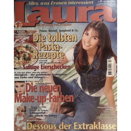 Laura Nr.10 / 4 März 1998 - Pasta-Rezepte & Hefegebäck
