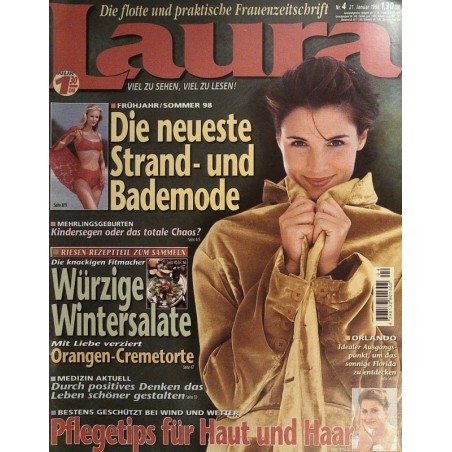 Laura Nr.4 / 21 Januar 1998 - Pflegetipps für Haut & Haar