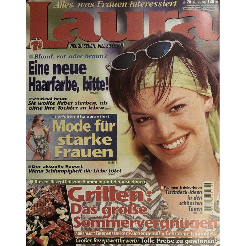 Laura Nr.26 / 24 Juni 1998 - Eine neue Haarfarbe