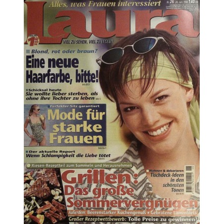 Laura Nr.26 / 24 Juni 1998 - Eine neue Haarfarbe