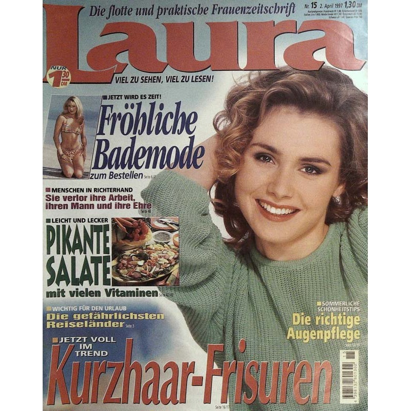 Laura Nr.15 / 2 April 1997 - Kurzhaar-Frisuren