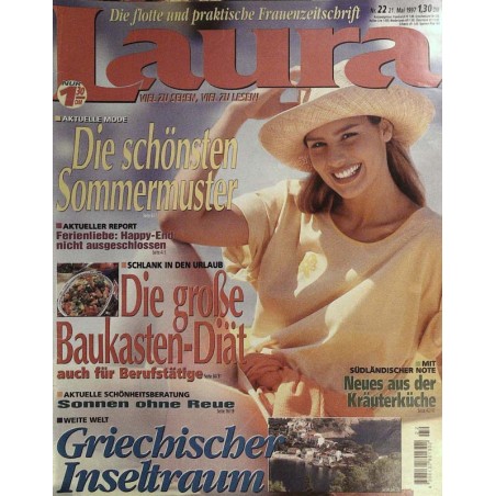 Laura Nr.22 / 21 Mai 1997 - Die schönsten Sommermuster