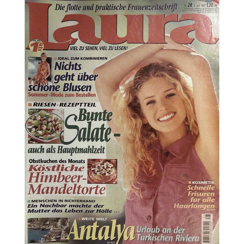 Laura Nr.28 / 2 Juli 1997 - Schnelle Frisuren