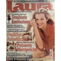 Laura Nr.34 / 13 August 1997 - Drei Frisuren