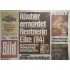 Bildzeitung Freitag, 23 Oktober 2026 - Räuber ermordet Elke