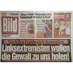 Bildzeitung Mittwoch, 21 Oktober 2026 - Linksextremisten