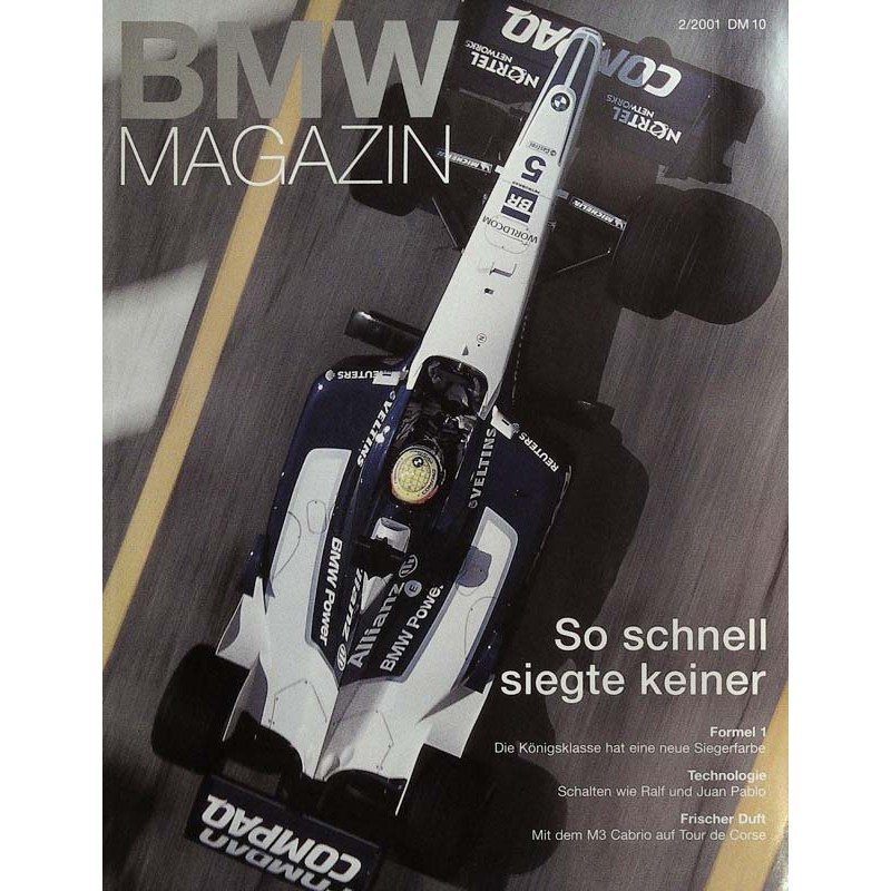 BMW Magazin - 2/2001 - So schnell siegte keiner