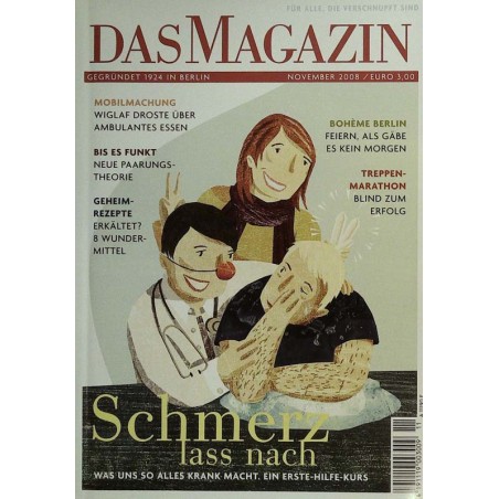 Das Magazin Heft 11 / November 2008 - Schmerz lass nach