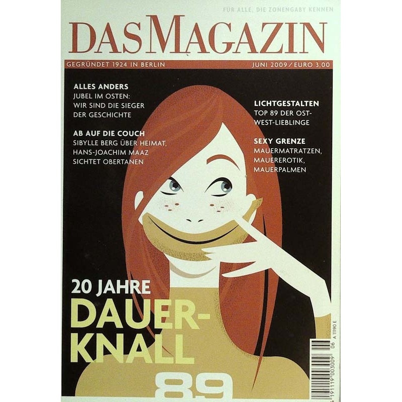 Das Magazin Heft 6 / Juni 2009 - 20 Jahre Dauerknall