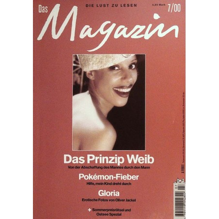 Das Magazin Heft 7 / Juli 2000 - Gloria