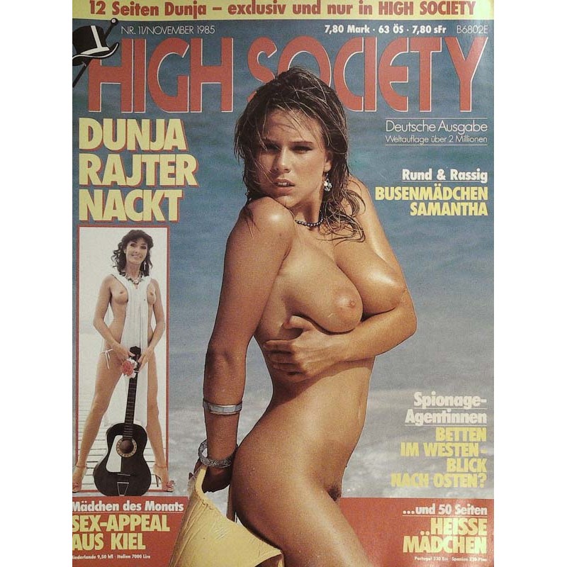 High Society Nr.11 / November 1985 - Samantha Fox