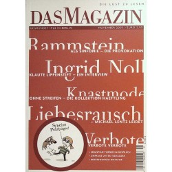 Das Magazin Heft 11 / November 2003 - Rammstein