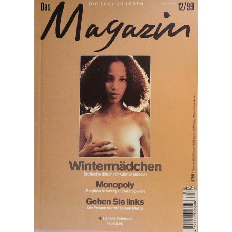 Das Magazin Heft 12 / Dezember 1999 - Wintermädchen