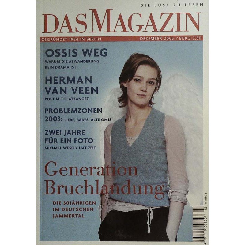 Das Magazin Heft 12 / Dezember 2003 - Generation Bruchlandung