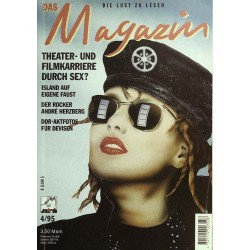 Das Magazin Heft 4 / April 1995 - Theater- und Filmkarriere