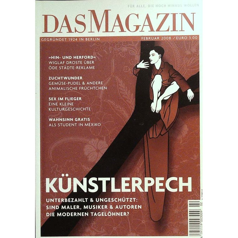 Das Magazin Heft 2 / Februar 2008 - Künstlerpech