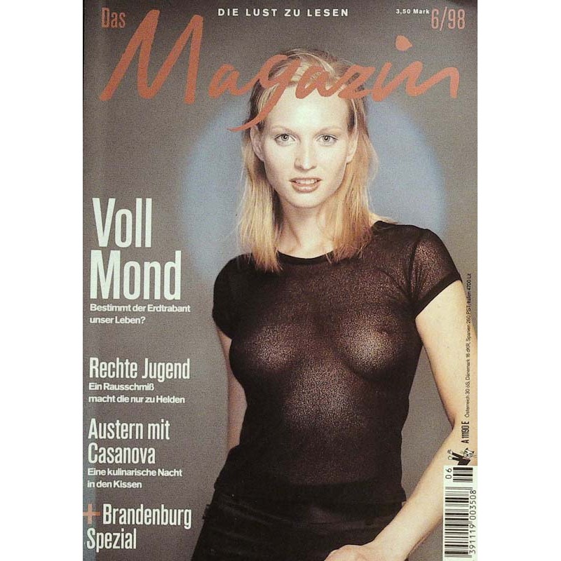 Das Magazin Heft 6 / Juni 1998 - Voll Mond