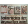 Bildzeitung Montag, 26 Oktober 2026 - Vergewaltiger laufen gelassen