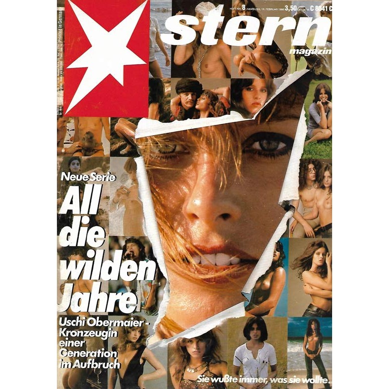 stern Heft Nr.8 / 13 Februar 1986 - All die wilden Jahre