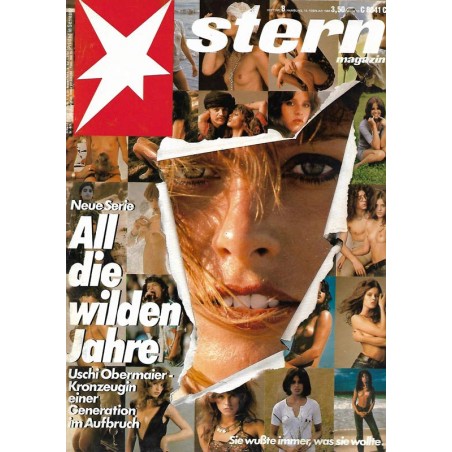 stern Heft Nr.8 / 13 Februar 1986 - All die wilden Jahre