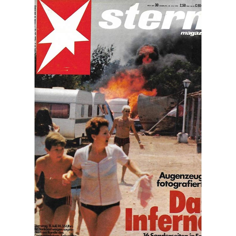 stern Heft Nr.30 / 20 Juli 1978 - Das Inferno