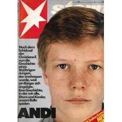 stern Heft Nr.38 / 11 September 1980 - Andi