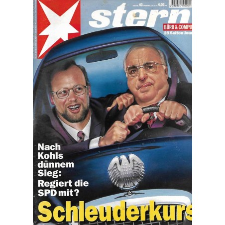 stern Heft Nr.43 / 20 Oktober 1994 - Schleuderkurs