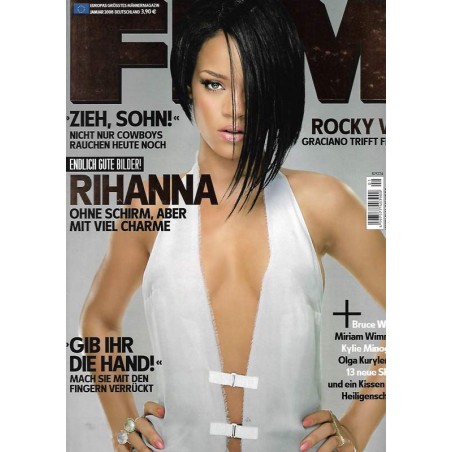 FHM Januar 2008 - Rihanna