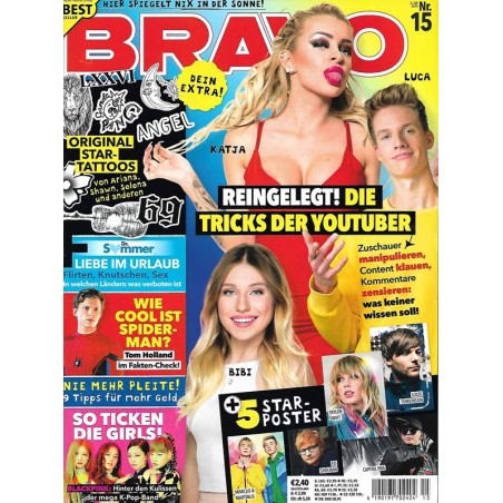 BRAVO Nr.15 / 3 Juli 2019 - Reingelegt! Die Tricks der Youtuber