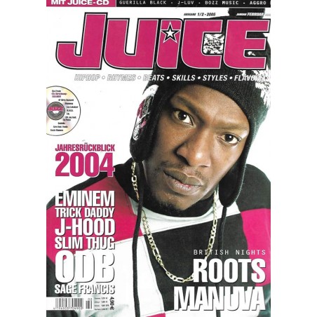 JUICE Nr.71 Januar / Februar 2005 & CD 49 - Roots Manuva